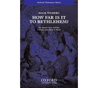How far is it to Bethlehem?: Vocal score