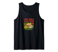 How Girls Read Books Funny Relatable Quote Literature Humor Tank Top