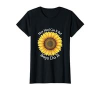How Hard Can It Be? Boys Do It, Smart Girl Women Quote T-Shirt