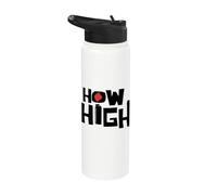 How High Logo Stainless Steel Insulated Water Bottle