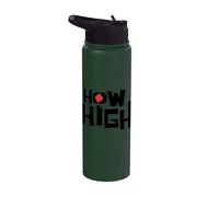 How High Logo Stainless Steel Insulated Water Bottle