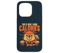 How I Burn Calories Wildlife Animals Fitness Squirrel Case for iPhone 15 Pro