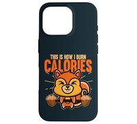 How I Burn Calories Wildlife Animals Fitness Squirrel Case for iPhone 16 Pro