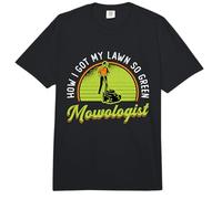 How I Got My Lawn So Green Mowologist Mower Lawn Mowing Comfort Colors Adult Heavyweight T-Shirt