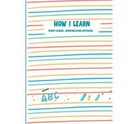 How I Learn: School communication notebook for families and teachers | Daily log for autism, ADHD, dyslexia and inclusive education