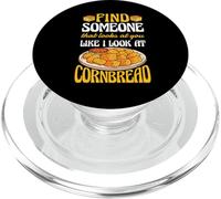 How I Look At Cornbread Comfort Food Lover PopSockets PopGrip for MagSafe