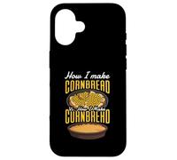 How I Make Cornbread Funny Foodie Case for iPhone 16