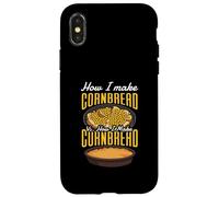 How I Make Cornbread Funny Foodie Case for iPhone X/XS