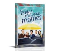 How I Met Your Mother Creative Waterproof Decorative Paintings Free of Framing Directly Pasted with Moisture-proof And Anti Fouling Materials Living Room Bedroom Hanging Paintings Artistic Sense Home
