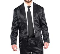 How I Met Your Mother Grey Silk Pyjama Suit with White Shirt (Grey), Black, M