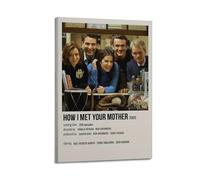 How I Met Your Mother Poster Room Decor Aesthetic Poster Artistic Poster for Bedroom Living Room Walls 12x18inch(30x45cm) Frame-Style