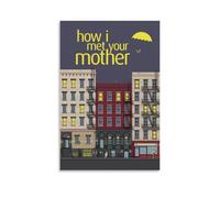 How I Met Your Mother Series Poster Decorative Painting Canvas Wall Art Living Room Poster Bedroom Painting Wall Art Picture Print Modern Family Room Decor 16 x 24 inches (40 x 60 cm)
