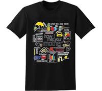 How I Met Your Mother T-Shirt Male Unisex T-Shirt Black XL