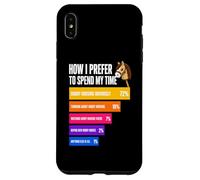 How I Prefer To Spend My Time Hobby Horsing Case for iPhone XS Max