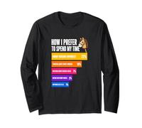 How I Prefer to Spend My Time Hobby Horsing Long Sleeve T-Shirt