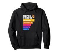 How I Prefer To Spend My Time Hobby Horsing Pullover Hoodie