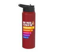 How I Prefer to Spend My Time Hobby Horsing Stainless Steel Insulated Water Bottle