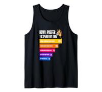 How I Prefer to Spend My Time Hobby Horsing Tank Top
