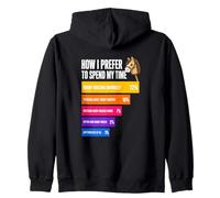 How I Prefer To Spend My Time Hobby Horsing Zip Hoodie