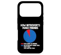 How Introverts Make Friends Sayings For Introverts Case for iPhone 17 Pro