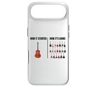 How It Started How It’s Going Funny Guitar Player Guitarist Case for iPhone Air