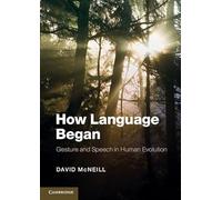 How Language Began: Gesture and Speech in Human Evolution (Approaches to the Evolution of Language)