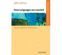 Patsy Lightbown & Nina Spada – How Languages are Learned – 5th ed. – Paperback