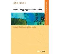 HOW LANGUAGES ARE LEARNED by Patsy Lightbown Paperback Self Help Business