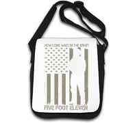 How long was I in the army .. Five foot eleven Shoulder Bag White