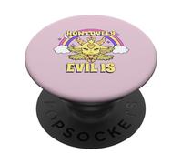 How Lovely Evil Is (Funny Bad Girl Statement) PopSockets Adhesive PopGrip