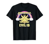How Lovely Evil is (Funny Cute Little Devil Graphic) T-Shirt