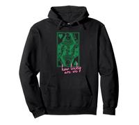 How Lucky Are We Queen Of Hearts St Patrick's Day Pullover Hoodie