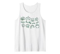 How Lucky are We Shamrock St Patricks Gift Irish Pride Tank Top
