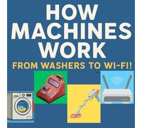 How Machines Work From washers to wifi: How things work everyday technology explained stem learning fun washing machine how wifi works how barcode ... how metal detectors work kids science book