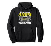 How Many AMPS Does A Man Need? Car Audio System Pullover Hoodie