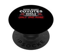 How Many Coyotes Does A Coyote Hunting PopSockets Adhesive PopGrip