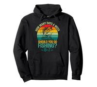 How Many Days A Week Should You Go Fishing 6 7 Boys Fishing Pullover Hoodie