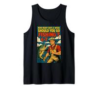 How Many Days A Week Should You Go Fishing 6 7 Tank Top
