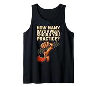 How Many Days A Week Should You Practice Music Teacher Tank Top
