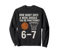 How Many Days Funny 67 Meme Basketball Practice Viral Humor Sweatshirt