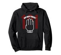 How Many Fingers Dystopia Freedom 1984 Pullover Hoodie
