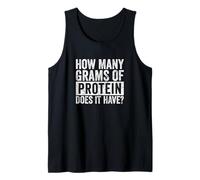How Many Grams of Protein Does It Have? Gym Tank Top