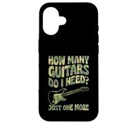 How Many Guitars Do I Need Just One More Case for iPhone 16