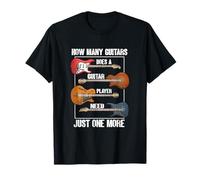 How Many Guitars Does A Guitar Player Need | Just One More T-Shirt