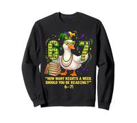 How Many Night A Week Should You Be Reading 67 Teacher Goose Sweatshirt