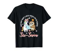 How Many Nights A Week Be Reading Six Seven Unicorn Owl T-Shirt