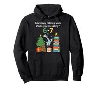 How Many Nights A Week Should You Be Reading 6 7 Six Seven Pullover Hoodie