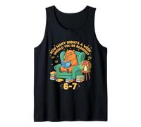 How Many Nights A Week Should You Be Reading 67 Capybara Tank Top