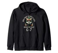 HOW MANY NIGHTS A WEEK SHOULD YOU READ? 6-7 Zip Hoodie