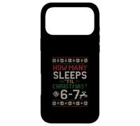 How Many Sleeps Til Christmas 6-7 Meme Holiday Xmas Party Case for iPhone 17 Pro Max